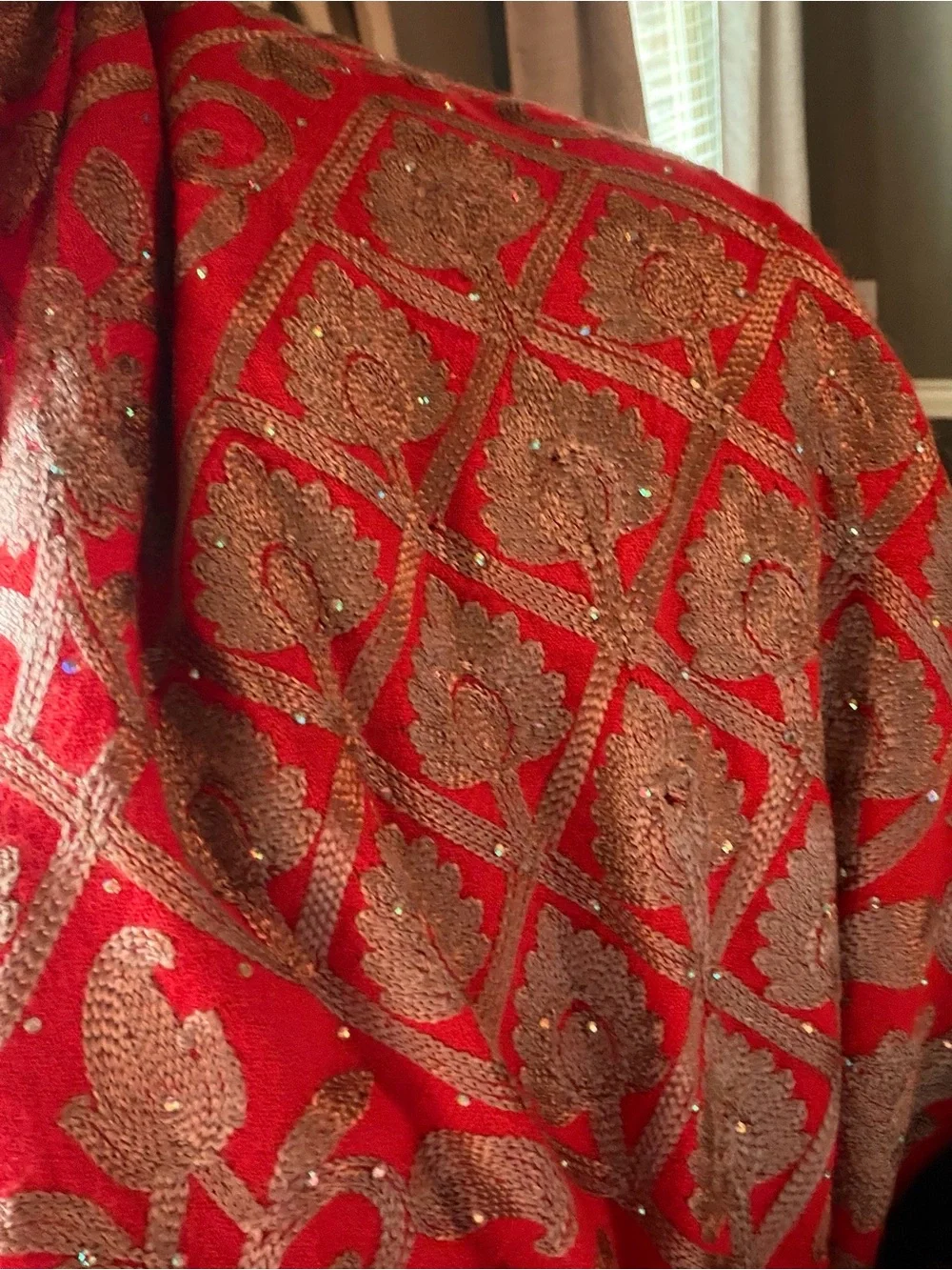 Jacquard Pashmina Style Shaw/Wrap/long scarf